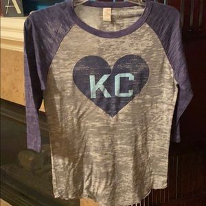 3/4 length sleeve tee